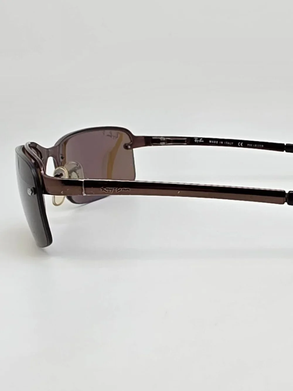 Ray-Ban RB3217 014/83 Brown Frame Polarized Brown Lens Sunglasses Italy 58mm